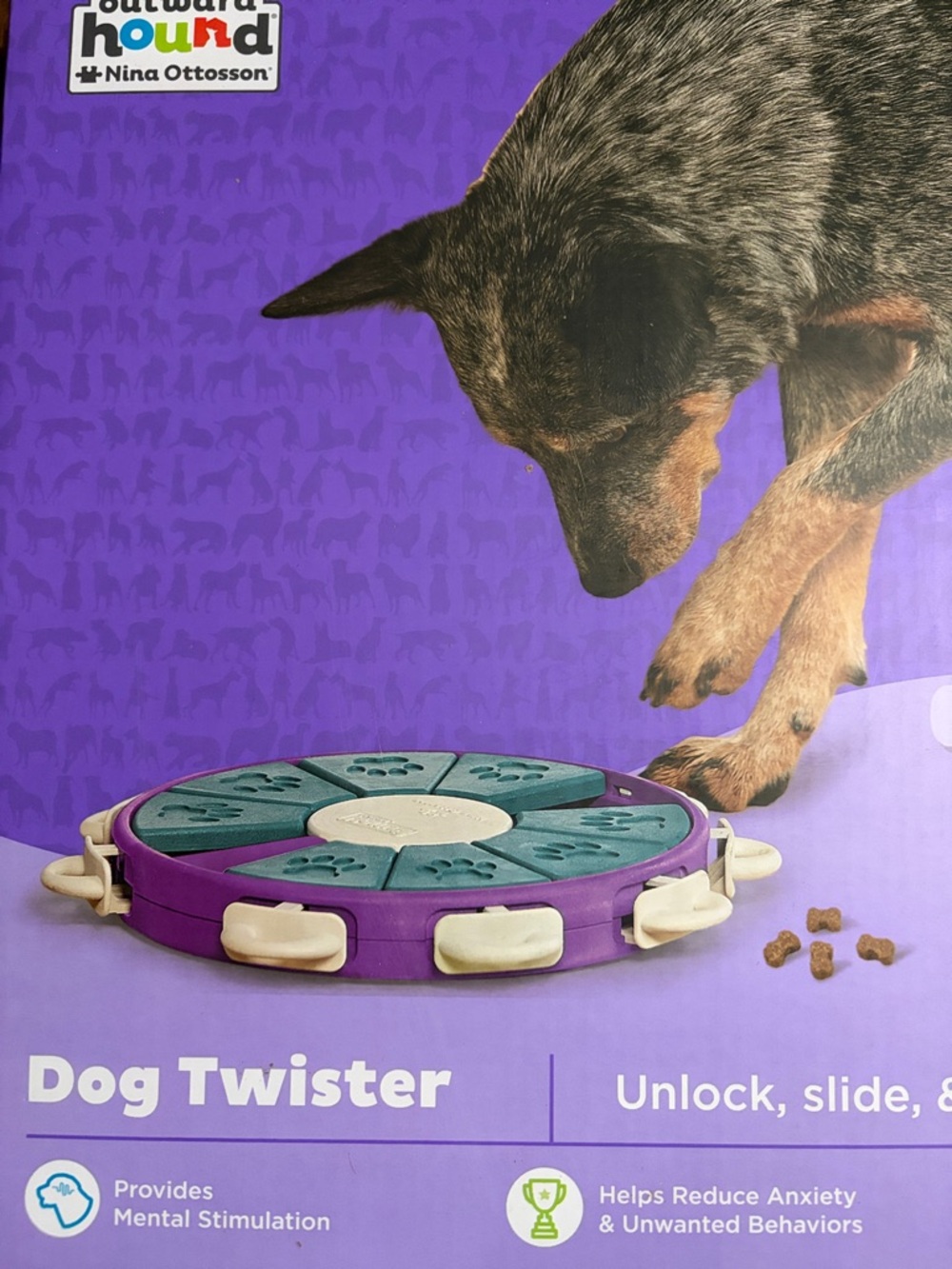 Outward Hound Dog Twister Nina Ottosson Puppy activity Dog Puzzle